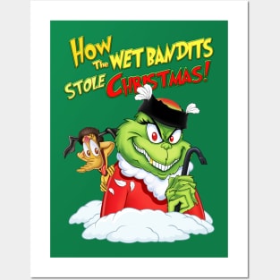 How The Wet Bandits Stole Christmas! Posters and Art